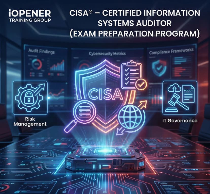 CISA – المحترف المعتمد في تدقيق نظم المعلومات (برنامج التحضير للامتحان)
